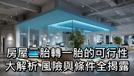 房屋二胎轉一胎的可行性大解析：風險與條件全揭露