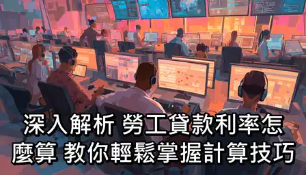 深入解析：勞工貸款利率怎麼算？教你輕鬆掌握計算技巧